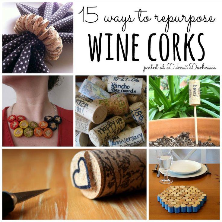 Mariage - 15 Ways To Repurpose Wine Corks