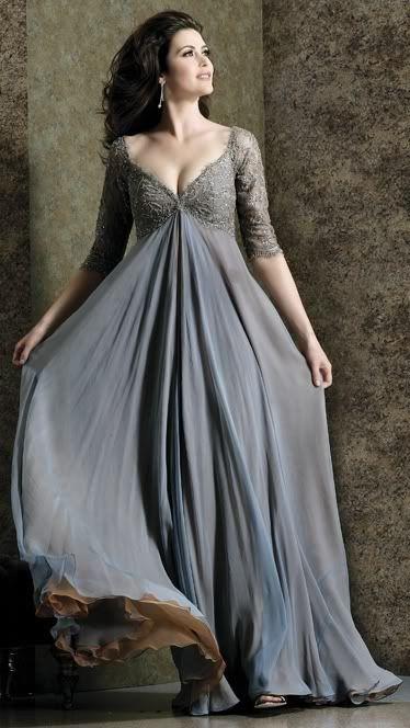 Wedding - Gowns....Glistening Greys