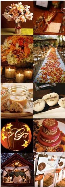 زفاف - Fall Wedding Ideas