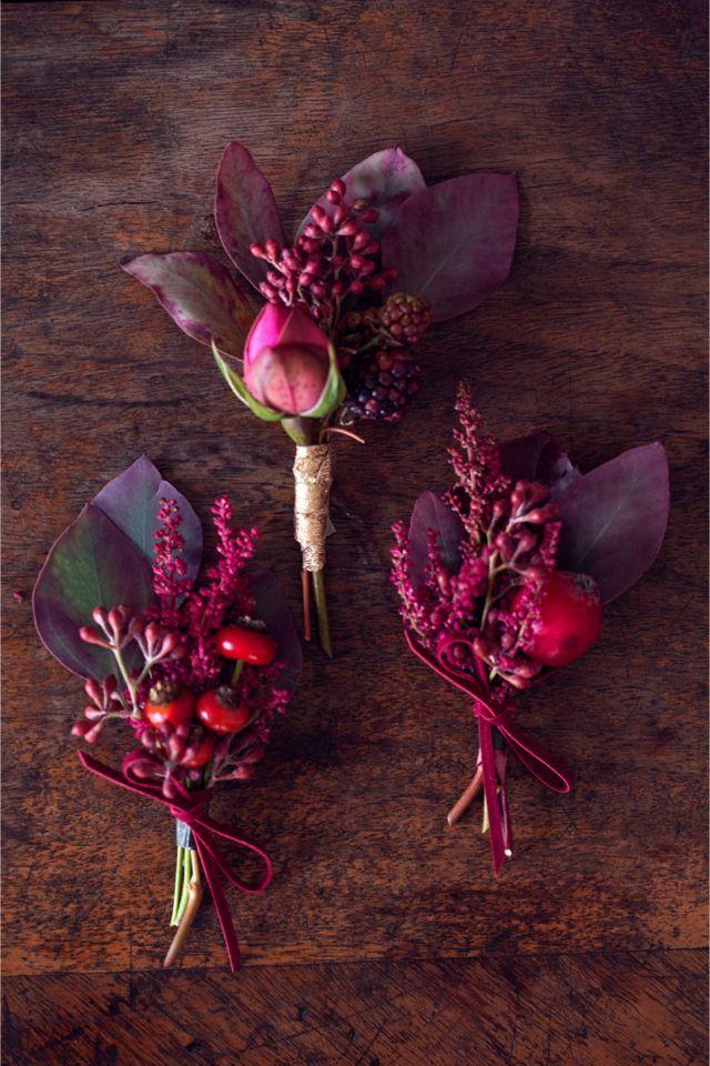 زفاف - Bold Red And Berry Tablescape Inspiration Shoot