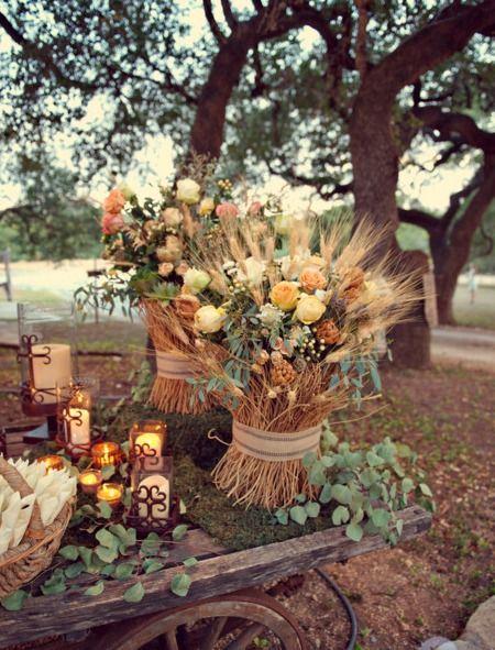 Hochzeit - Beautiful Autumn Decoration