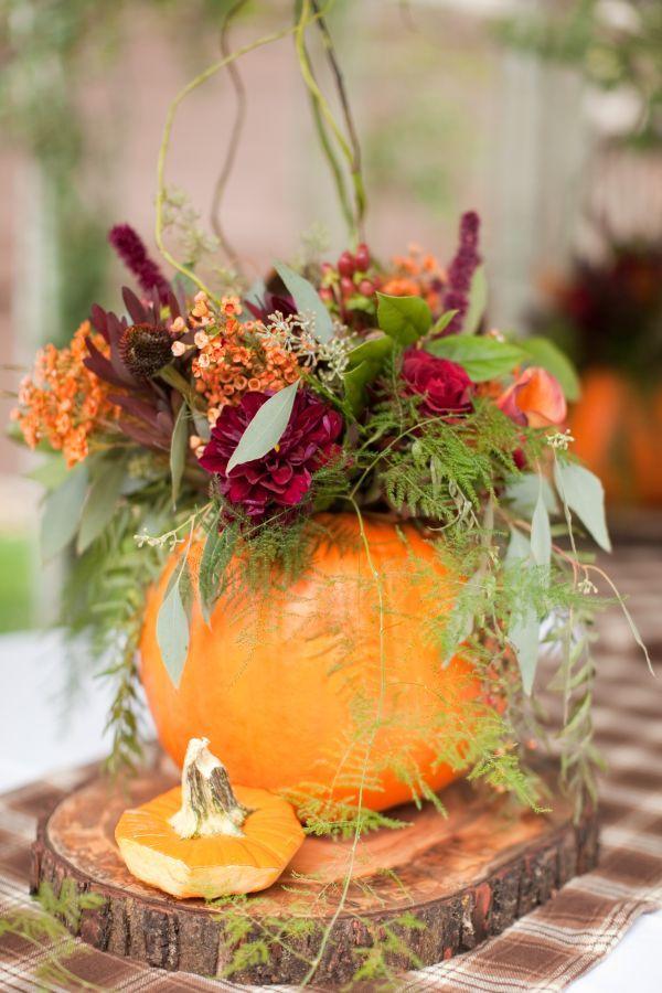 Mariage - Fall And Pumpkin Outdoor California Wedding