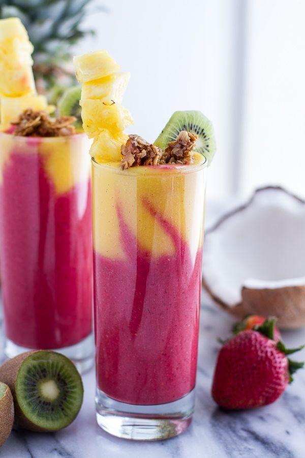 زفاف - Tropical Fruit Breakfast Smoothie