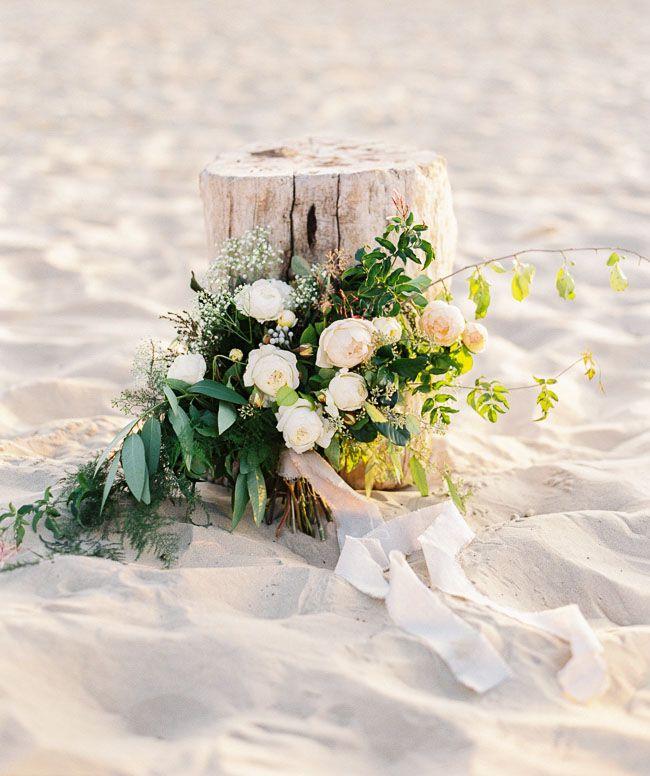 Wedding - Seaside Bohemian Bridal Session Inspiration