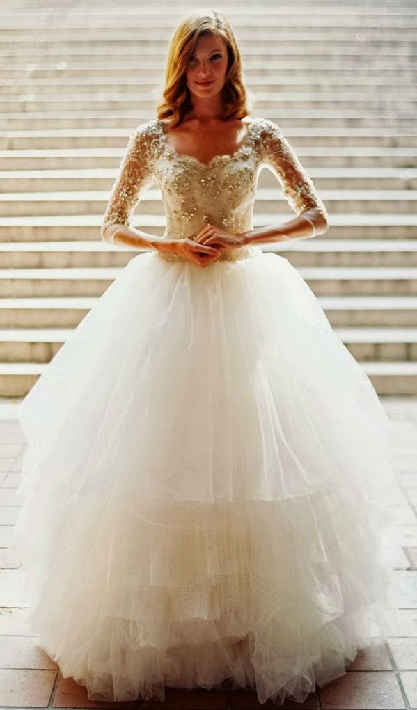 Wedding - Top 8 Hot Wedding Dresses Styles For Winter Wonderland Weddings 2014