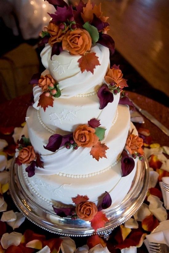 Свадьба - Fall Wedding Ideas And Invitations-Purple And Orange Wedding