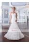 Hochzeit - Mermaid/Trumpet Sweetheart Buttons Court Train Organza Sleeveless Wedding Dresses
