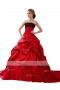 Mariage - Ball Gown Strapless Lace-up Natural Satin Sleeveless Quinceanera Dresses
