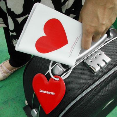 زفاف - New Love & clouds Passport Holder & Luggage Tag Travel necessary Free shipping Wholesale