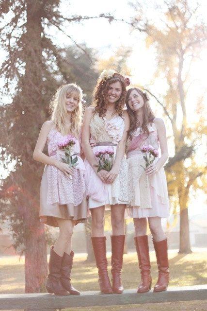 Wedding - Deposit For Laura Wilson's Custom Bridesmaids And Flower Girl Dresses