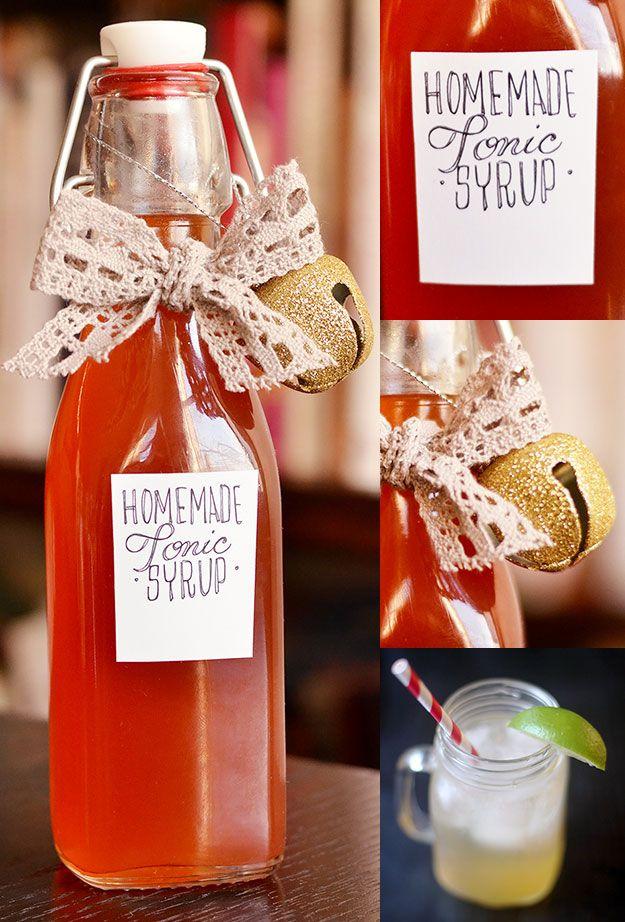 Hochzeit - How To Make Delicious Homemade Tonic Syrup