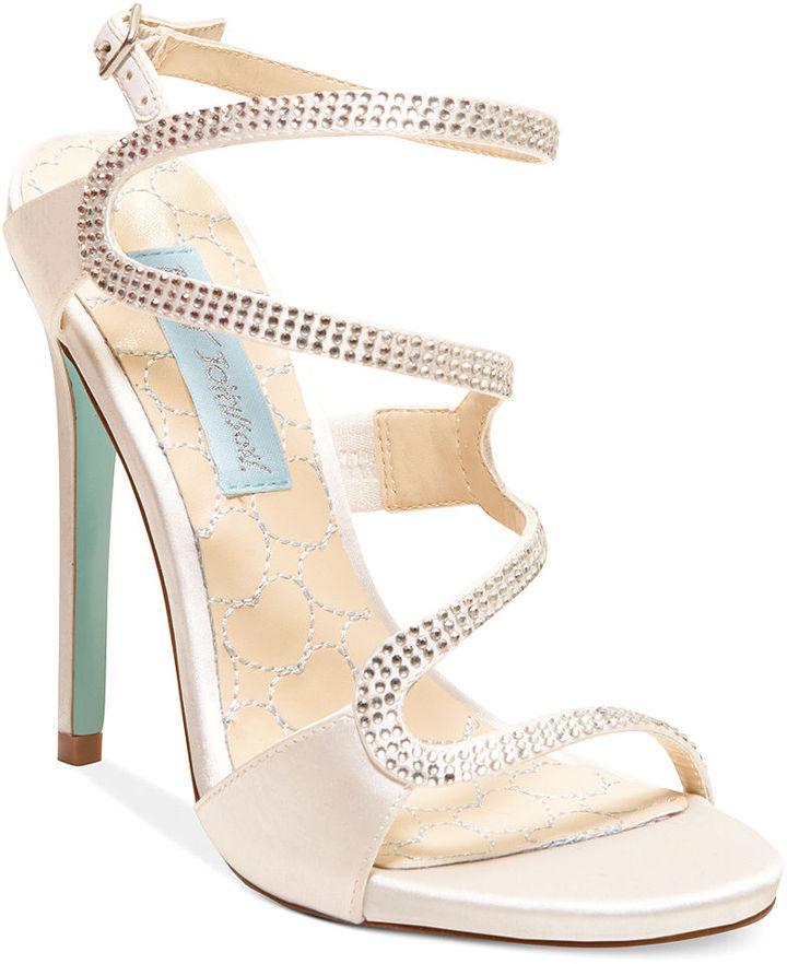 Mariage - Blue by Betsey Johnson Gift Evening Sandals
