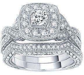 Mariage - FINE JEWELRY Modern Bride Signature 1 1/6 CT. T.W. Diamond Bridal Set