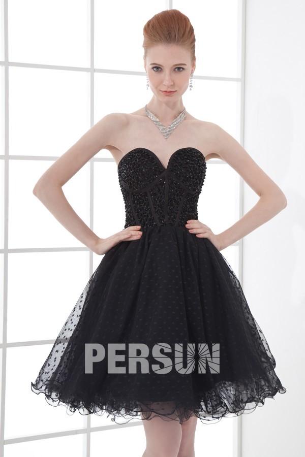 Свадьба - Sexy Sweetheart Strapless Beaded Sequin Short Cocktail Gown