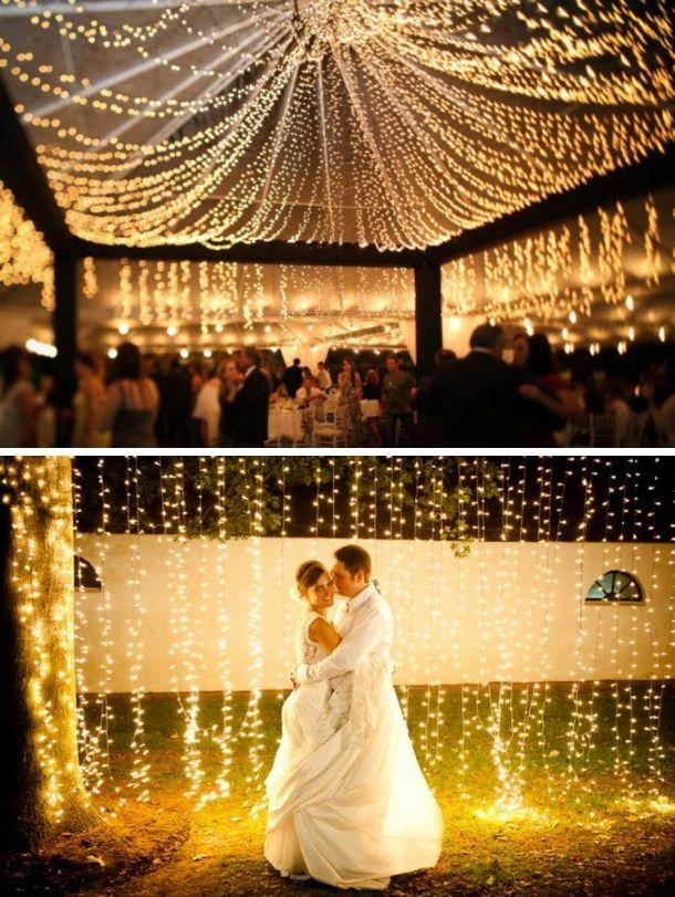 Свадьба - Twinkle Lights & Sparkly Weddings