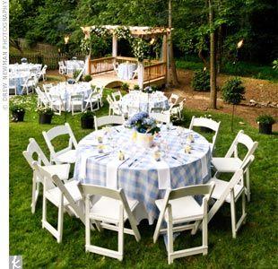 Свадьба - Weddings-Outdoors-Garden