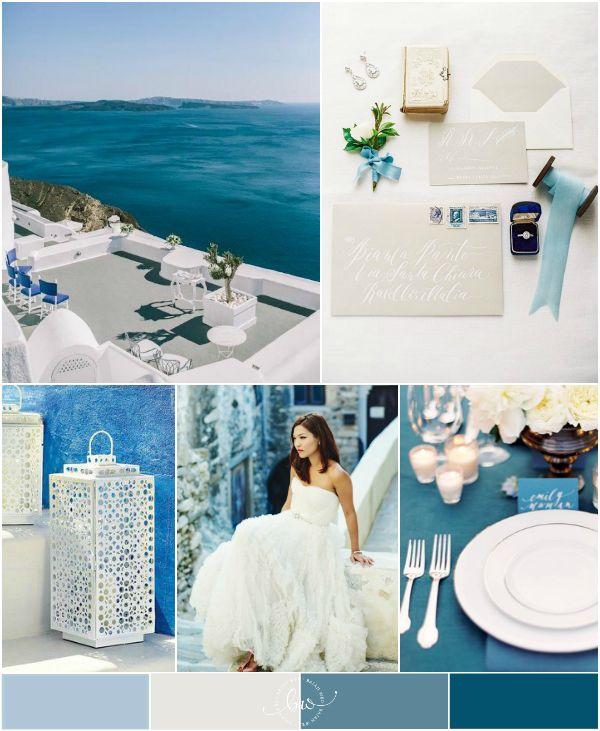 Hochzeit - Santorini Wedding Inspiration