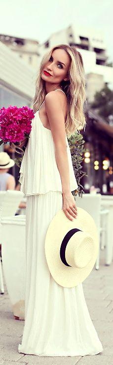 زفاف - Simple summer wedding dress