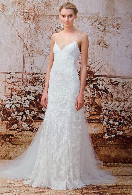 زفاف - Monique Lhuillier Wedding Dresses Fall 2014 Bridal Runway Shows
