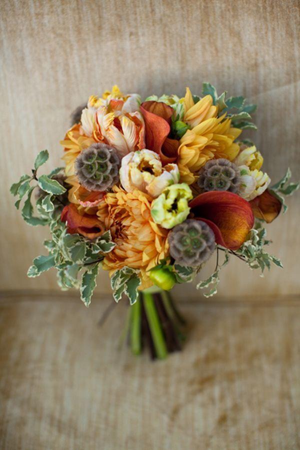 Wedding - Inspired By Scabiosa Pods For Flowers And Wedding Decor