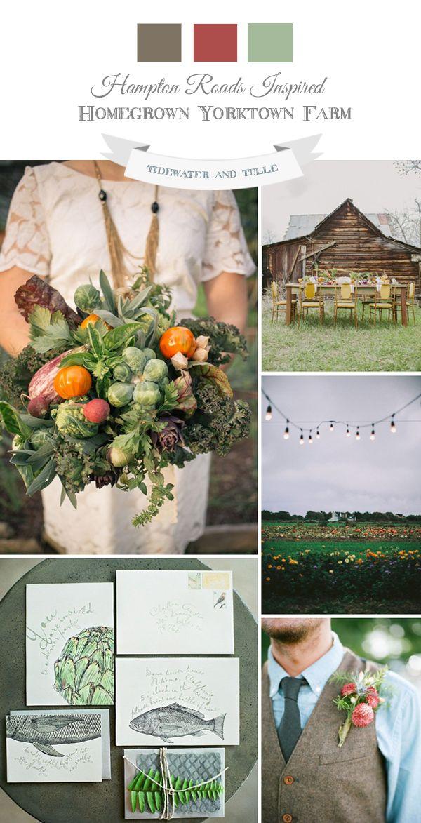 Mariage - Homegrown Farm Wedding Inspiration