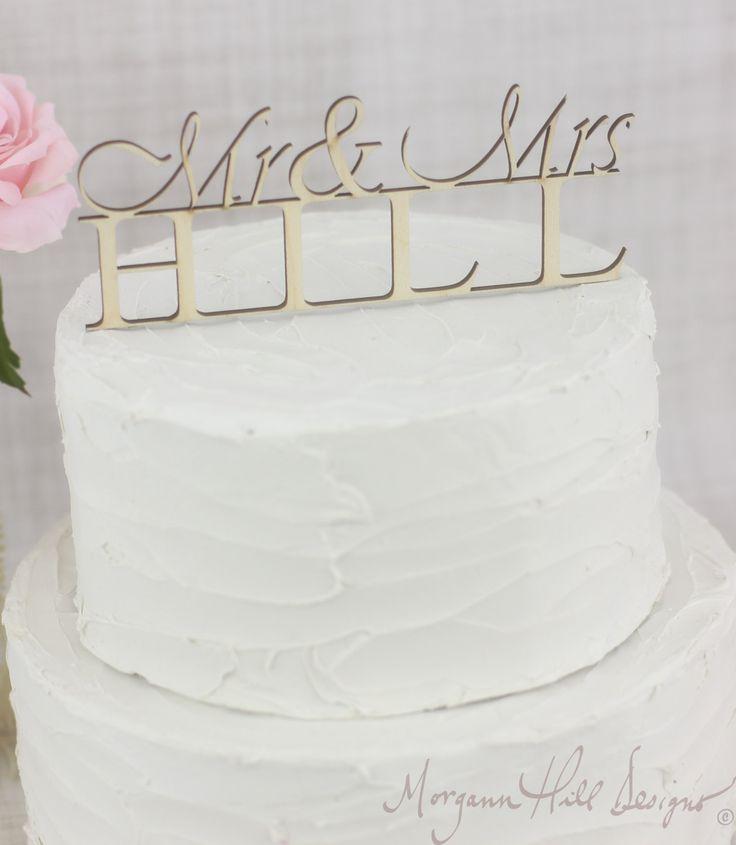 Wedding - Personalized Wedding Cake Topper Rustic Wood Barn Country Wedding Decor (Item Number 130088)