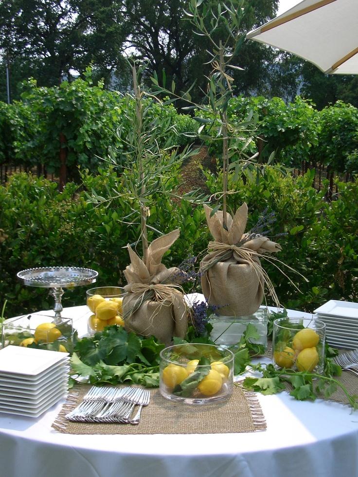 Mariage - Garden Tablescapes
