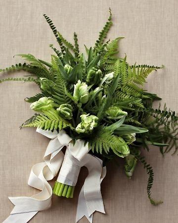 Mariage - Bouquets In Green