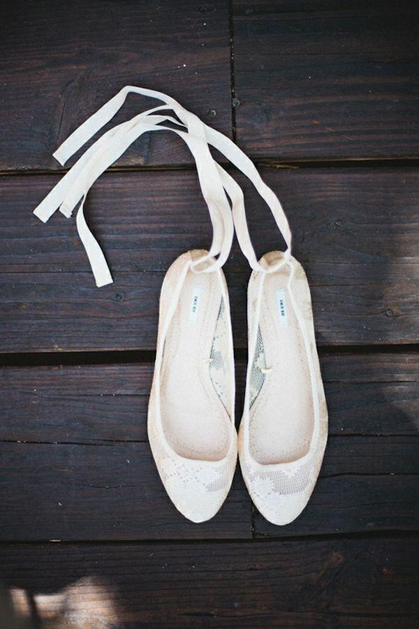 Hochzeit - 20 Adorable, Dance-floor Approved Flats For Your Wedding Day
