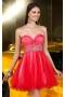 Hochzeit - Baby Doll Sweetheart Backless Natural Organza Sleeveless Homecoming Dresses