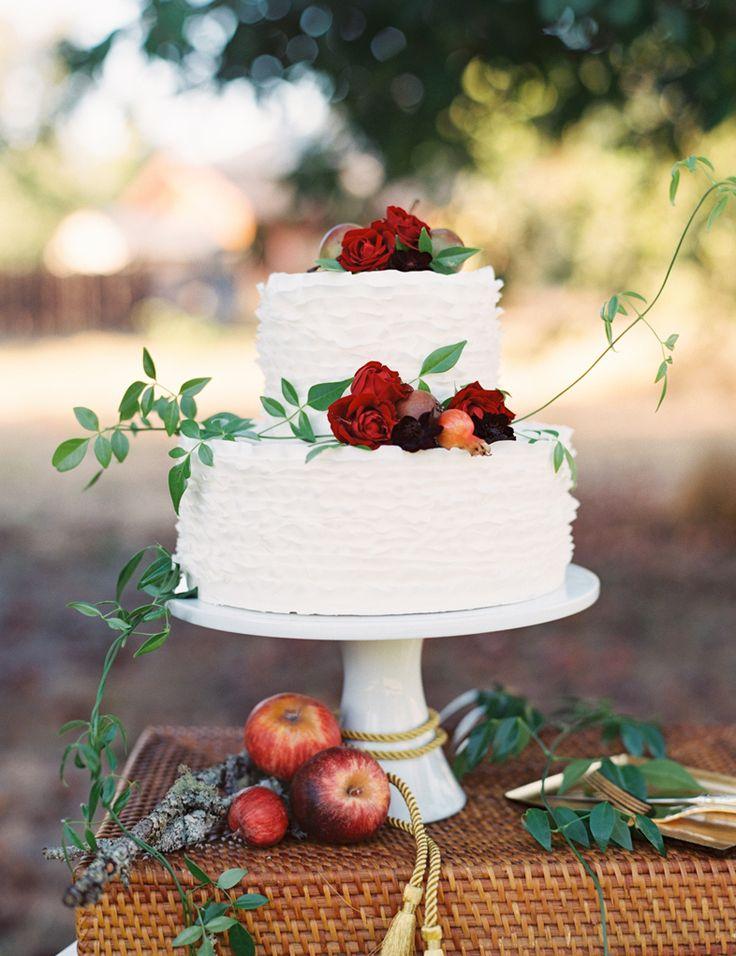 Hochzeit - Apple Fall Wedding Cake