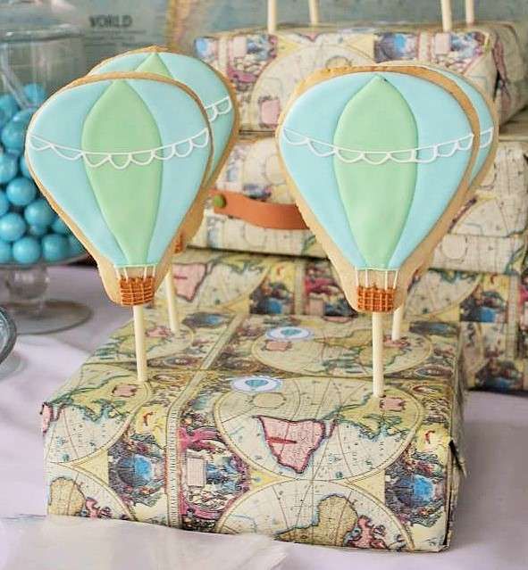 Mariage - Hot Air Balloon Birthday Party Ideas