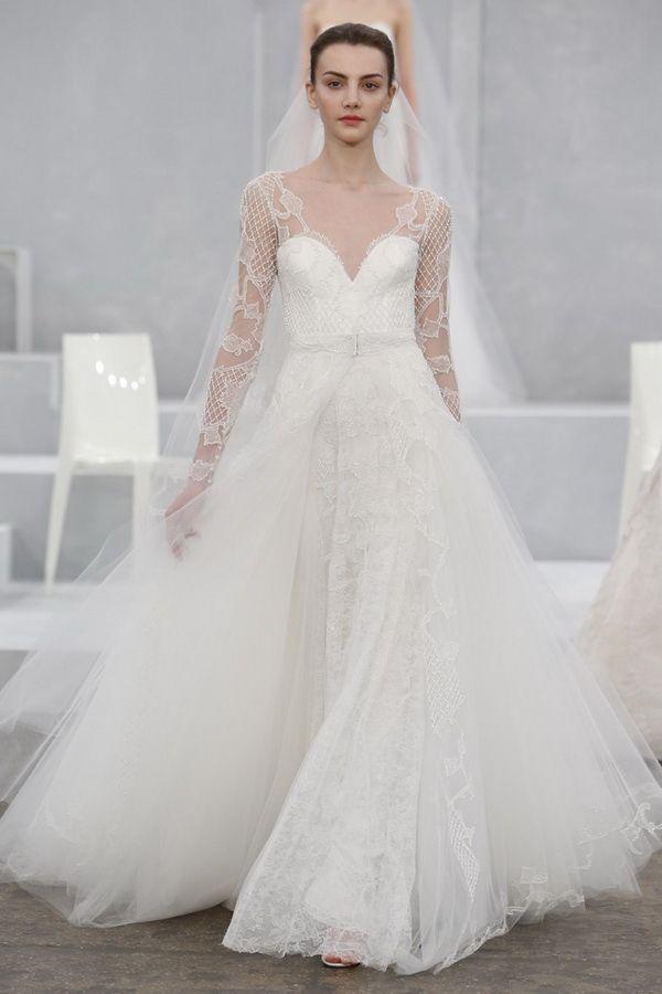 Hochzeit - The Biggest Trends From The Spring 2015 Bridal Runway