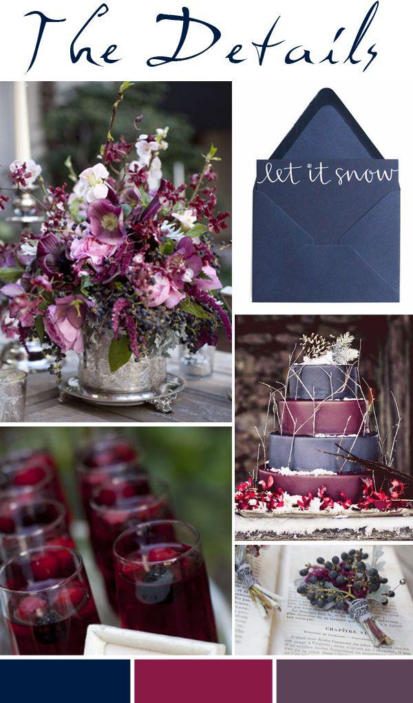 Mariage - Burgundy Wedding Theme Ideas