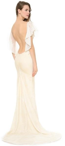 زفاف - Katie May Vienna Flutter Sleeve Gown