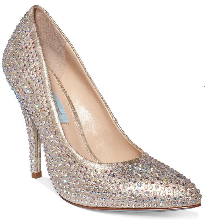 Mariage - Blue by Betsey Johnson Shine Evening Pumps