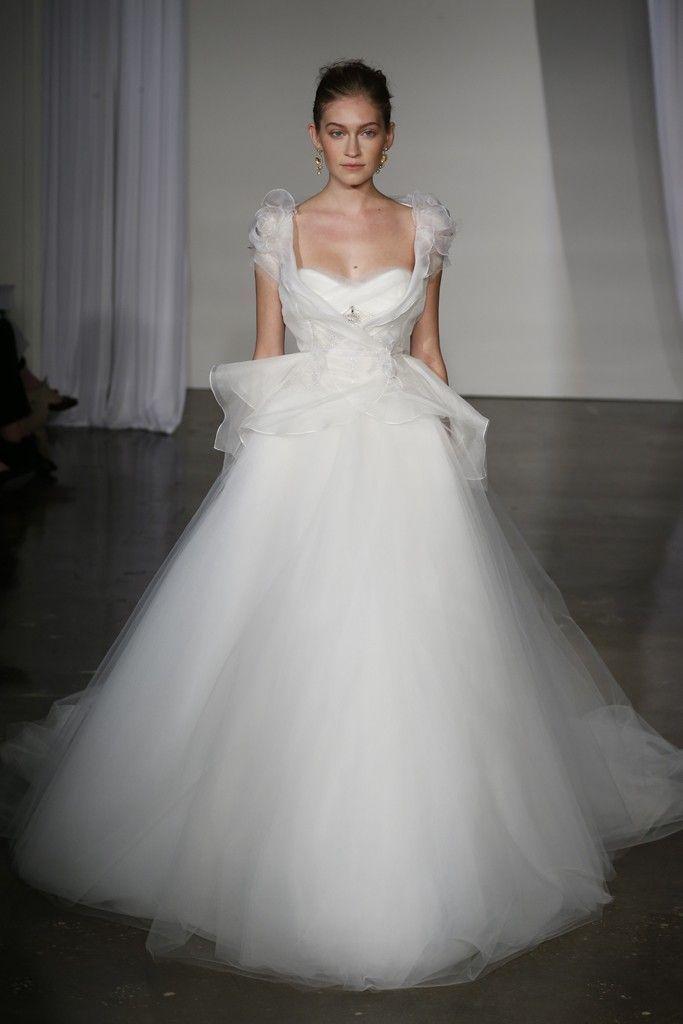زفاف - Short Sleeved/Cap Sleeved/Off The Shoulder Sleeves Wedding Gown Inspiration