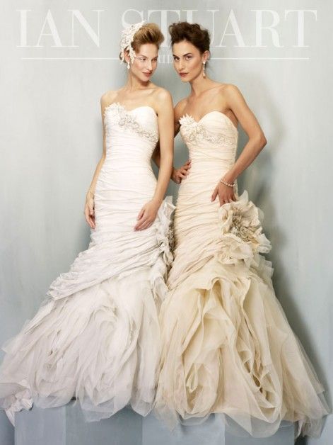 Hochzeit - Strapless Wedding Dress Inspiration