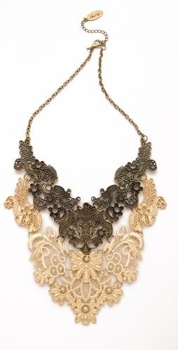 Mariage - Floral Statement Necklace