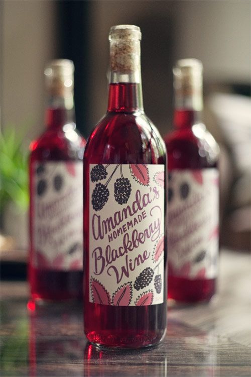 Mariage - Homemade Blackberry Wine