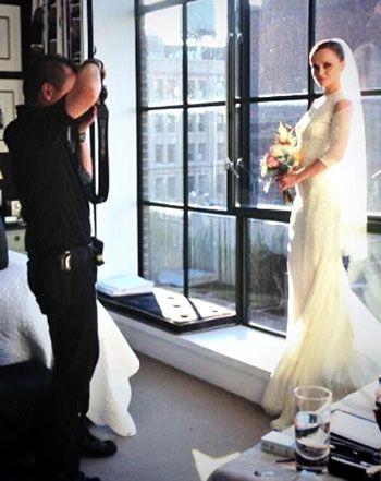 زفاف - Christina Ricci's Wedding Gown: See Her Gorgeous Givenchy Haute Couture Look!
