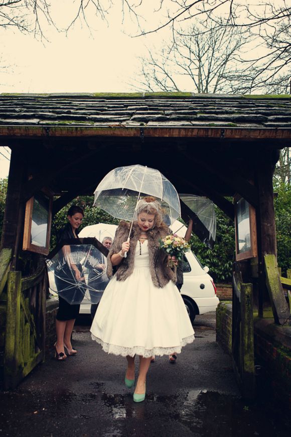 Свадьба - A Dolly Couture Wedding Dress & Vivienne Westwood Green Wedding Shoes {includes Film}...