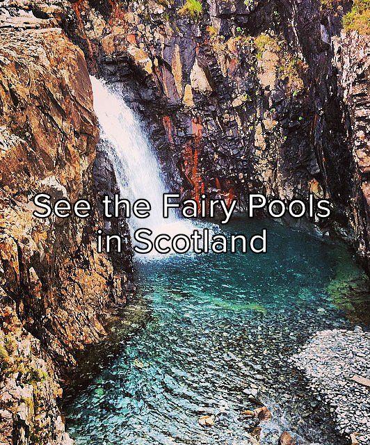 Mariage - See The Fairy Pools In Scotland