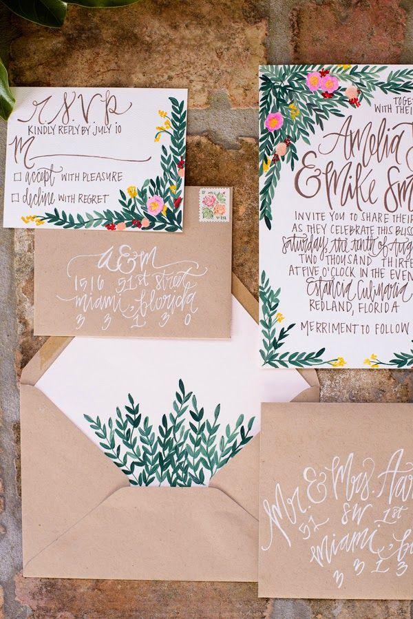 Свадьба - Invites And Paper Elements 