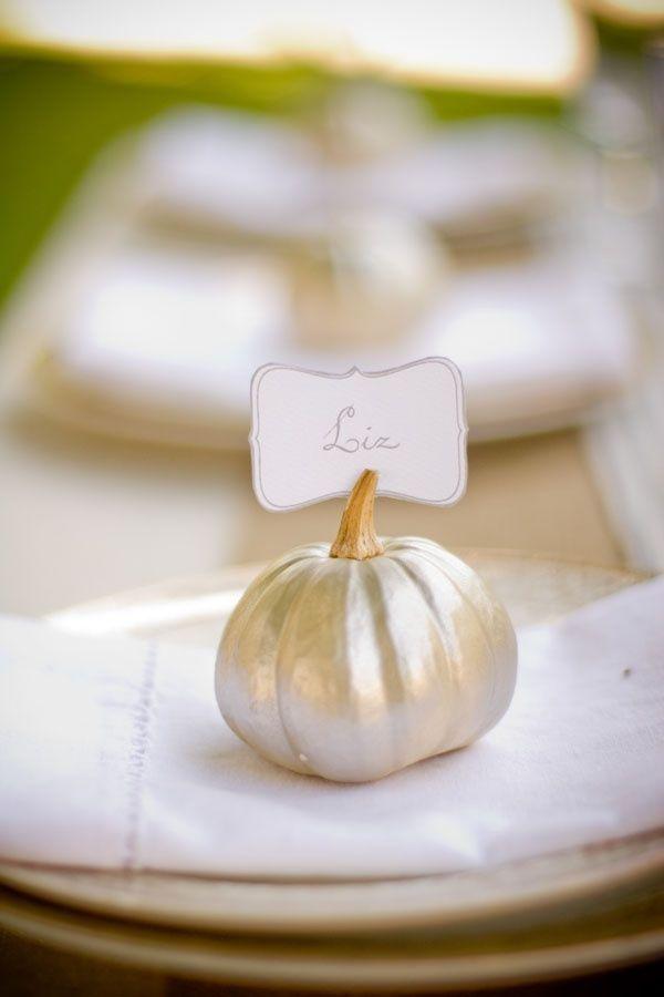 Hochzeit - 50 Thanksgiving Place Card Crafts & Projects {Saturday Inspiration And Ideas
