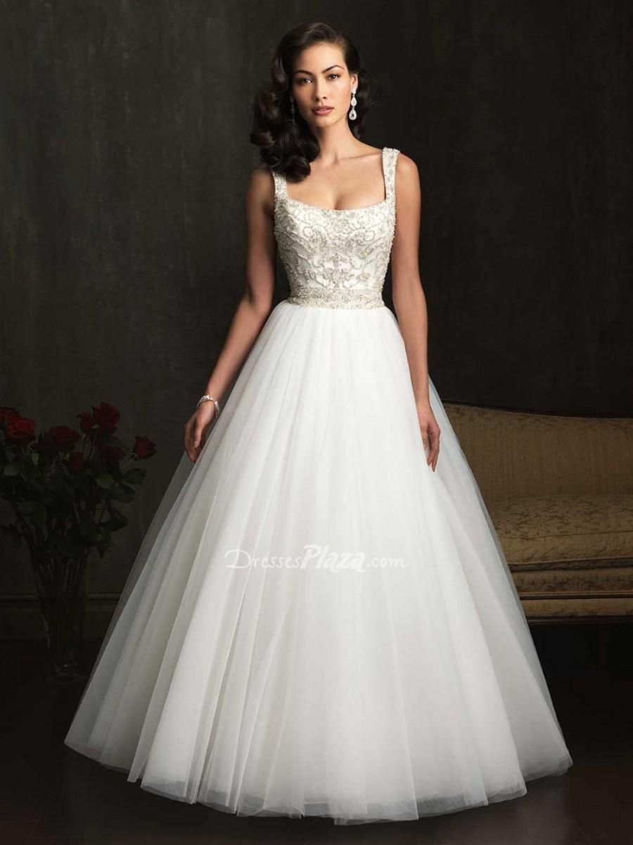 زفاف - Tulle Wedding Dresses - Dressesplaza