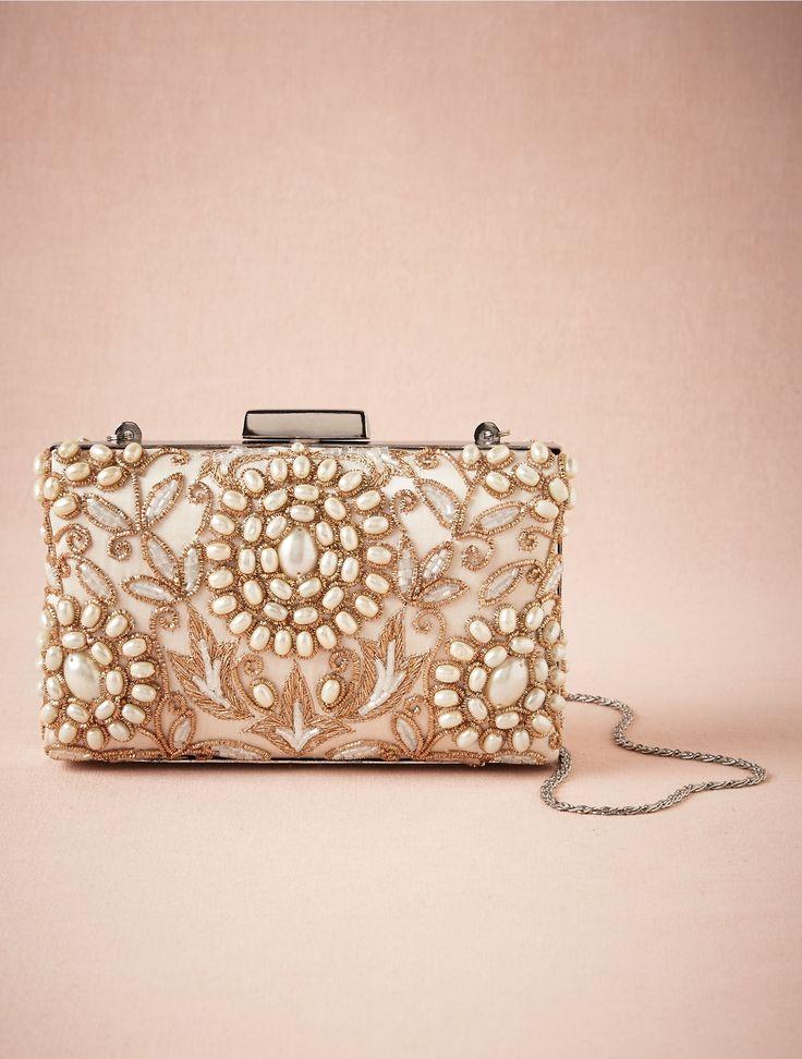 Mariage - Golden Pearl Clutch