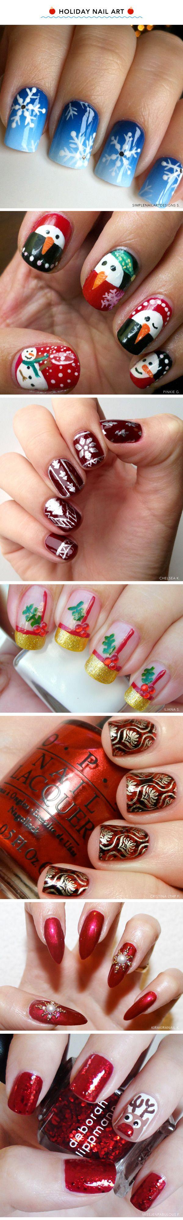 Hochzeit - 7 Santa-Approved Christmas Manicures