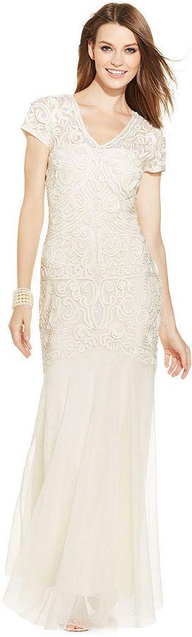 Hochzeit - JS Collections Sequin Embroidered Mermaid Gown