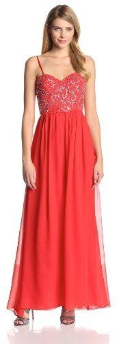 Mariage - Hailey by Adrianna Papell Women's Strapless Sweetheart Neck Embroidered Gown
